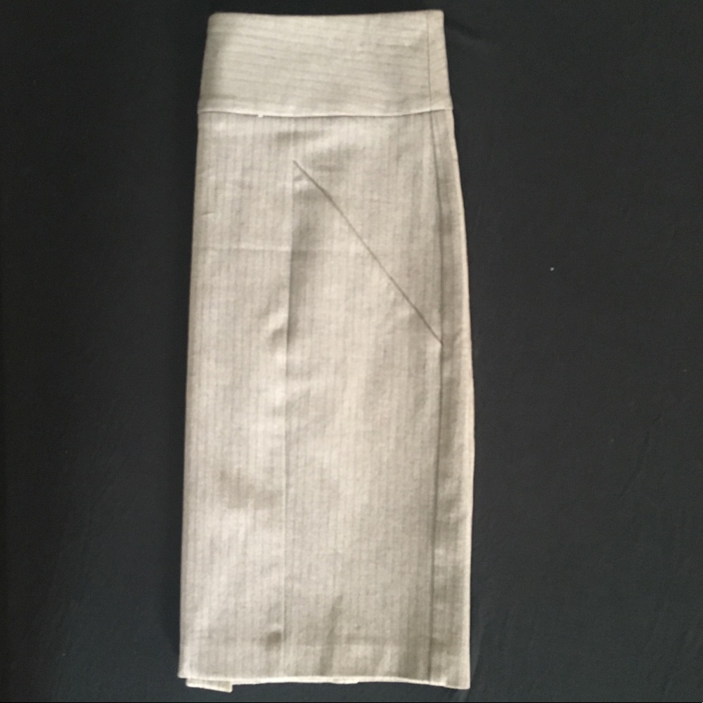 The Limited : Grey Stretch Pencil Skirt : Wmns 6